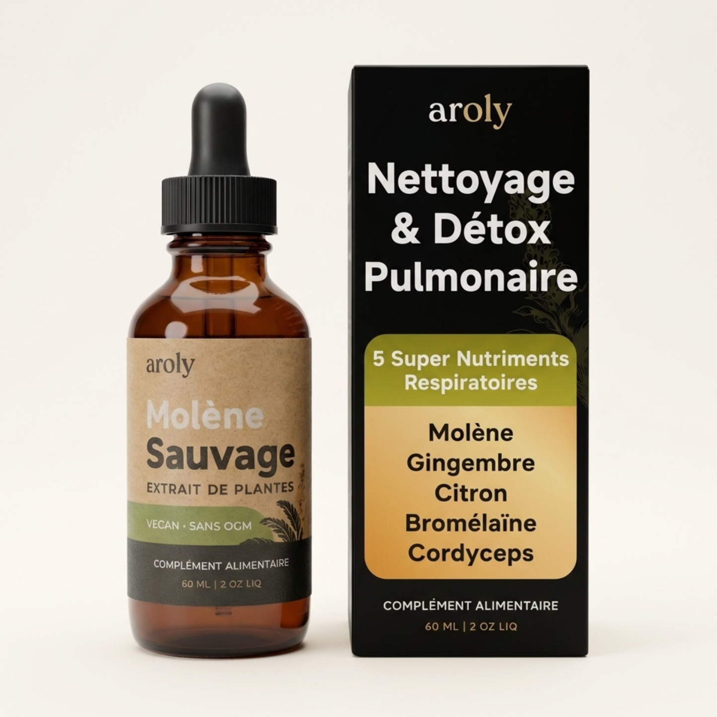 Gouttes de Molène Ultra-Concentrées | AROLY