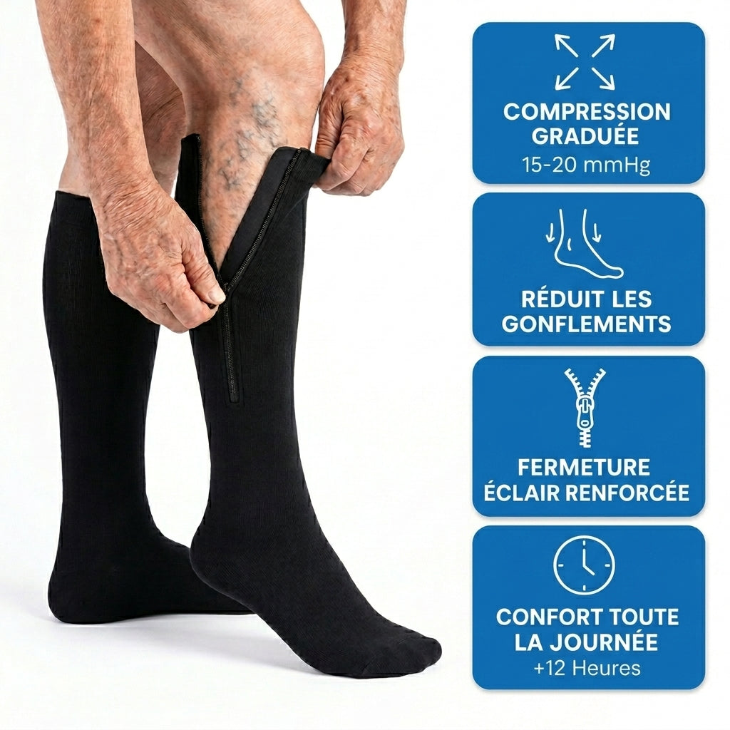 BAS DE CONTENTION ZIPPÉS - AROLY